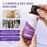 Heivy High Potency Biotin & Collagen 70,000 mcg Liquid Drops for Women, Hair Growth Support, Strong Skin Nails - Made in USA - 50mL