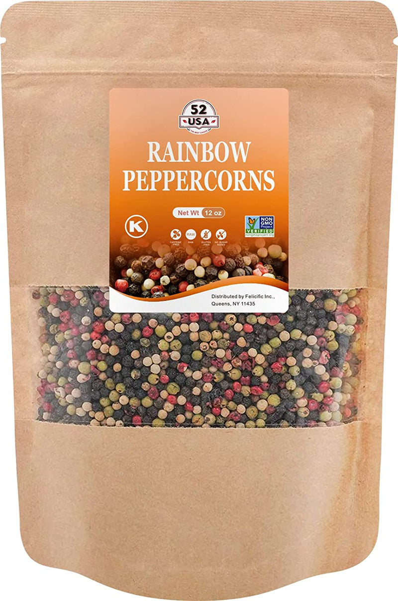 52USA Rainbow Peppercorns 12oz