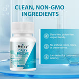 Heivy Fast Acting Dairy Rescue – Lactase Enzyme 9000 FCC, 90 ct