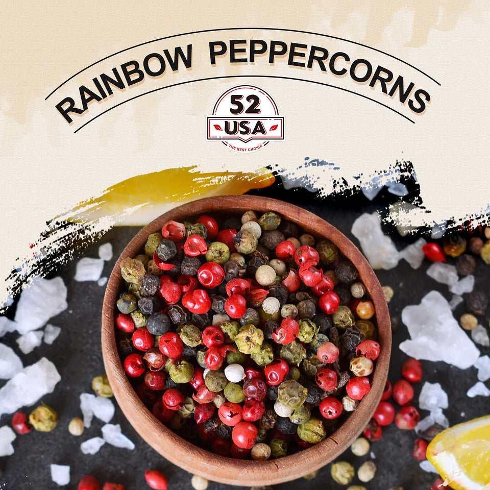 52USA Rainbow Peppercorns 12oz