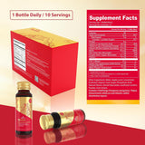 Heivy Liquid Collagen Drink for Women – 10,000 mg Marine Collagen + CoQ10