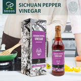 Soeos Sichuan Pepper Vinegar, 16.9 fl. oz. 500 ml