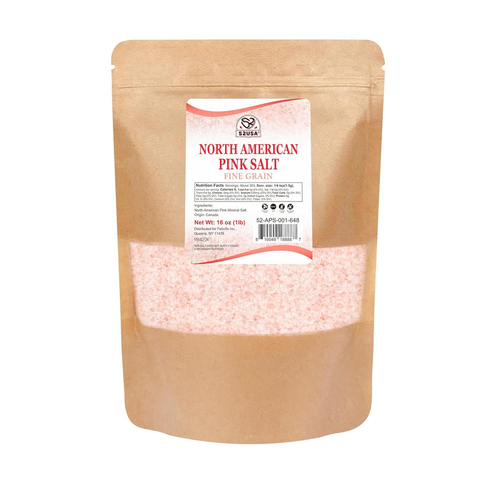 52usa American Pink Salt 1lb (454g)