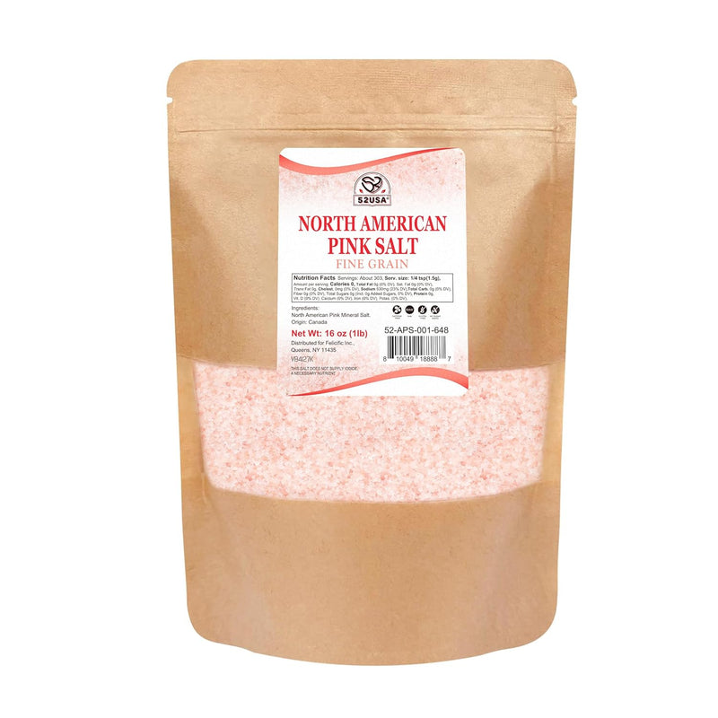 52usa American Pink Salt 1lb (454g)