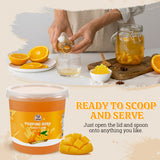 52USA Popping Boba Duo: Passion Fruit + Mango 3.2kg Each – Tropical Bursting Pearls for Bubble Tea & Summer Drinks
