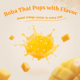 52USA Popping Boba Duo: Passion Fruit + Mango 3.2kg Each – Tropical Bursting Pearls for Bubble Tea & Summer Drinks