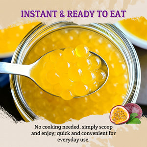 52USA Passion Fruit Popping Boba (7 lb / 3.2 kg)