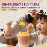 52USA Popping Boba Duo: Passion Fruit + Mango 3.2kg Each – Tropical Bursting Pearls for Bubble Tea & Summer Drinks