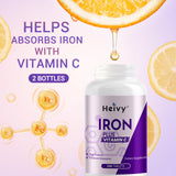 Heivy Iron Plus Vitamin C - ENERGY BOOSTER & IMMUNE SUPPORT