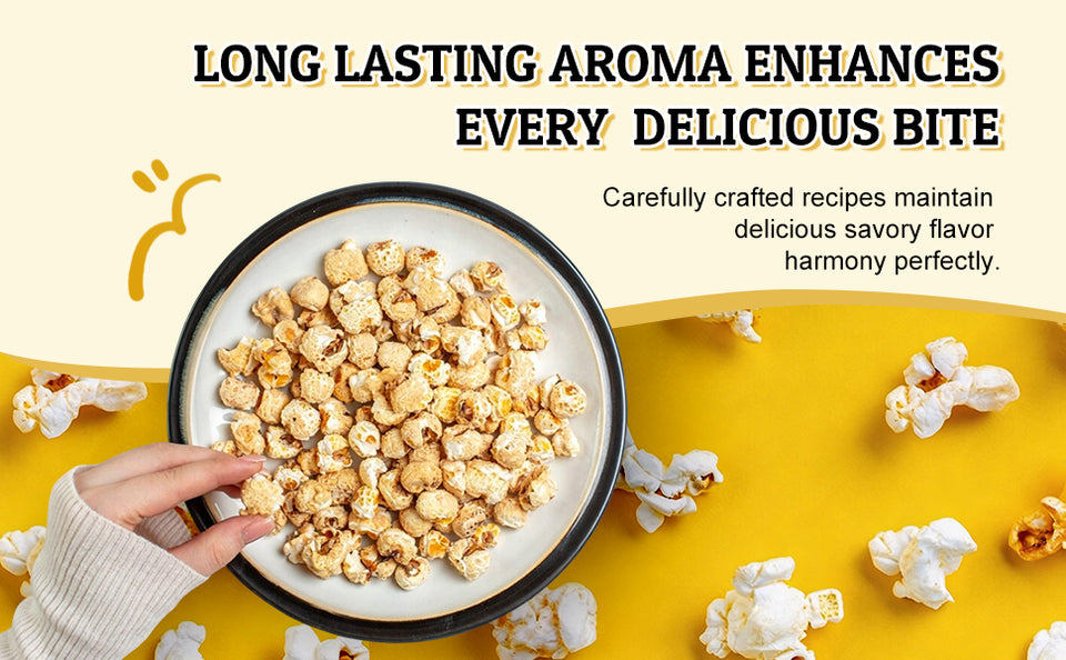 52USA Popcorn Seasoning Set, Multi-Flavor Variety Pack, Popcorn Spice Set | White Cheddar Cheese, Original Butter, Cheese & Chives, Salt & Vinegar, Old Fashioned (Pack of 4)