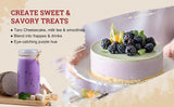 52USA Strawberry Taro Kit: Strawberry Popping Boba + Taro Powder – DIY Creamy Purple Bubble Tea Set