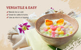 52USA Strawberry Taro Kit: Strawberry Popping Boba + Taro Powder – DIY Creamy Purple Bubble Tea Set