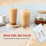 52USA Strawberry Milk Tea Kit: Strawberry Popping Boba + Milk Tea 3-in-1 Powder – DIY Classic Bubble Tea Set