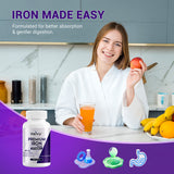 Heivy Ferrous Sulfate Iron 325 mg with Vitamin C | 240 Tablets