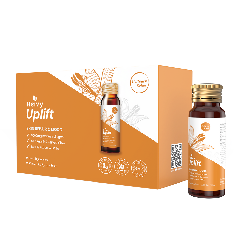 HEIVY UPLIFT Collagen Drink - Age-defying & Brighten up your day (1 Box)