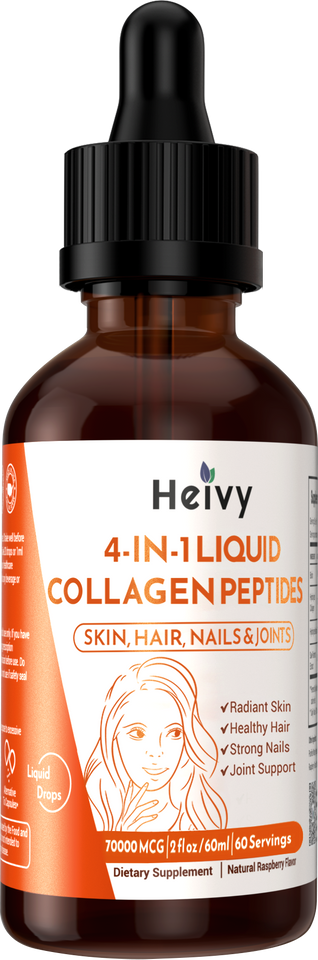 Heivy 4-in-1 Liquid Collagen Peptides - HEALTH AND BEAUTY SUPPORT