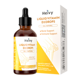 Heivy Liquid Vitamin D3 Drops -  BONE & IMMUNITY SUPPORT