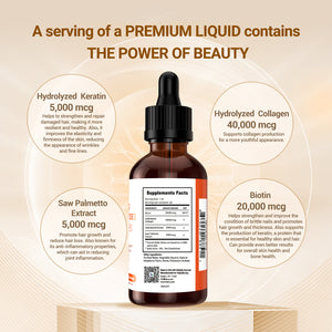 Heivy 4-in-1 Liquid Collagen Peptides - HEALTH AND BEAUTY SUPPORT