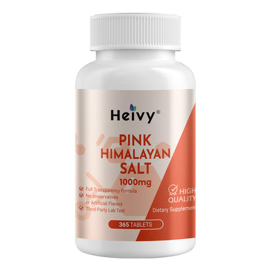 Heivy Pink Himalayan Salt 1000 MG - High Quality