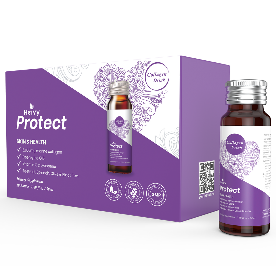 HEIVY PROTECT Collagen drink - Energy Booster (1 Box)