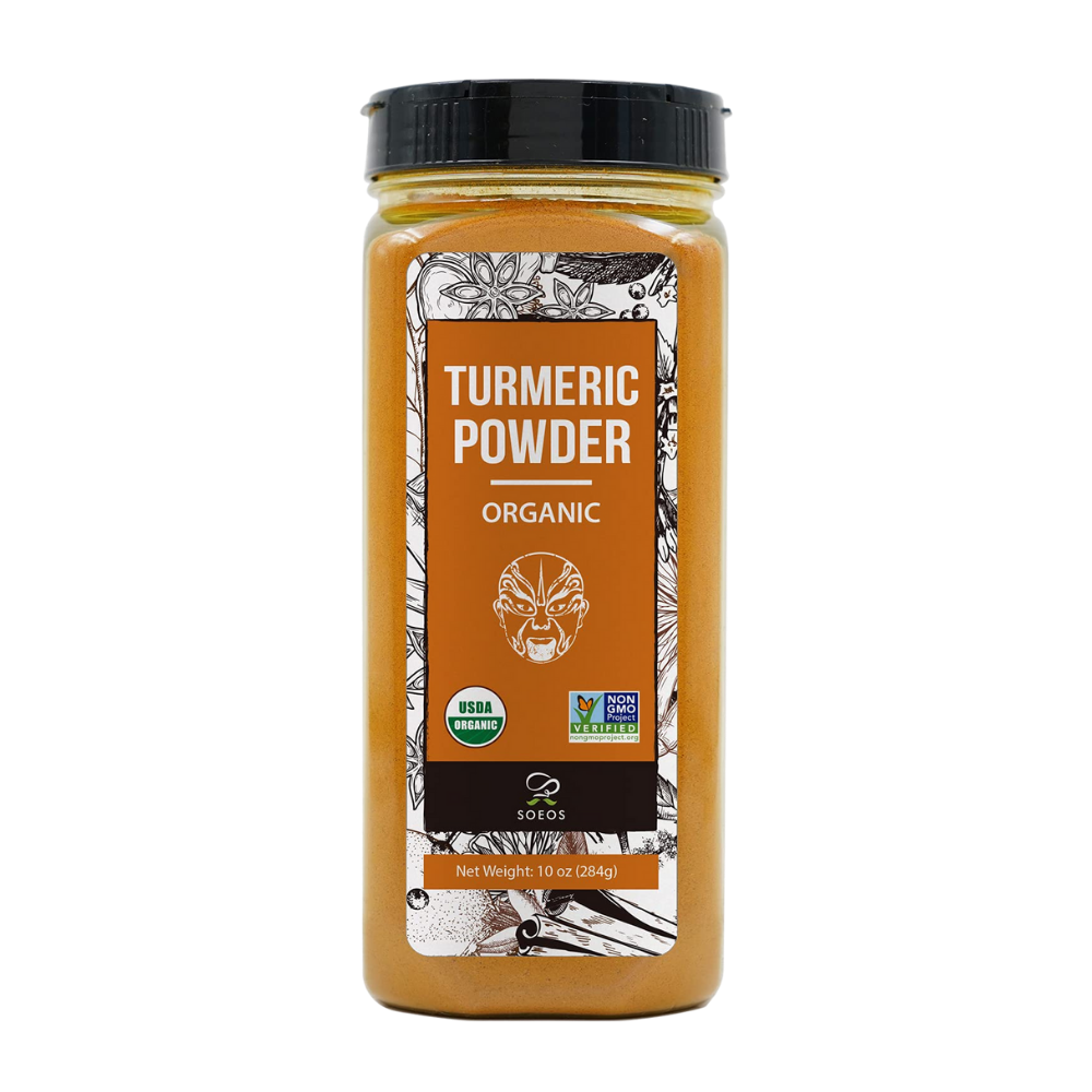 Soeos Organic Turmeric Powder, 10 oz.