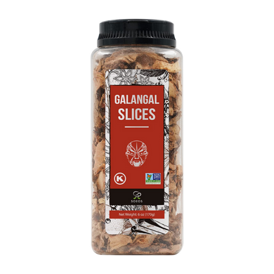 Soeos Galangal Slice, 6 oz