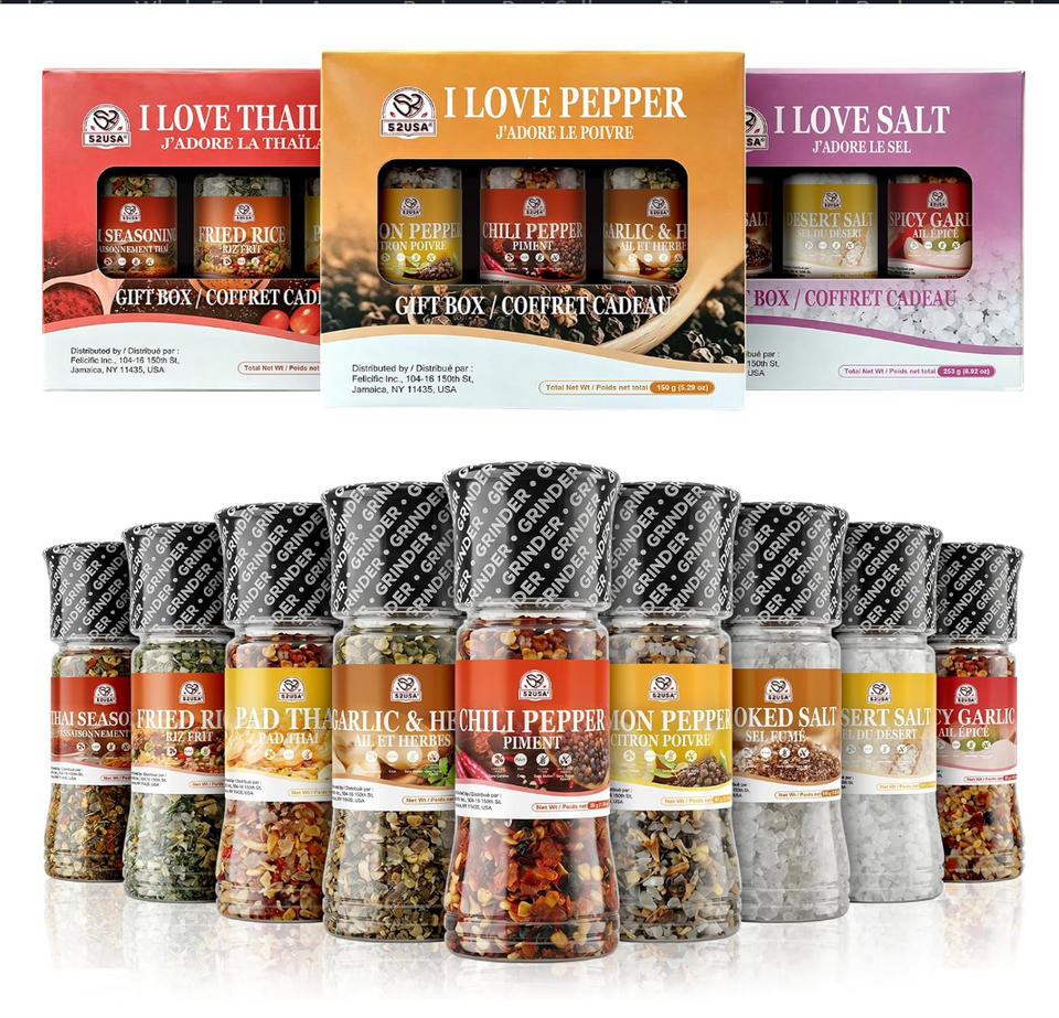 52USA Thaifusion Seasoning Set of 9