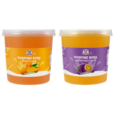 52USA Popping Boba Duo: Passion Fruit + Mango 3.2kg Each – Tropical Bursting Pearls for Bubble Tea & Summer Drinks