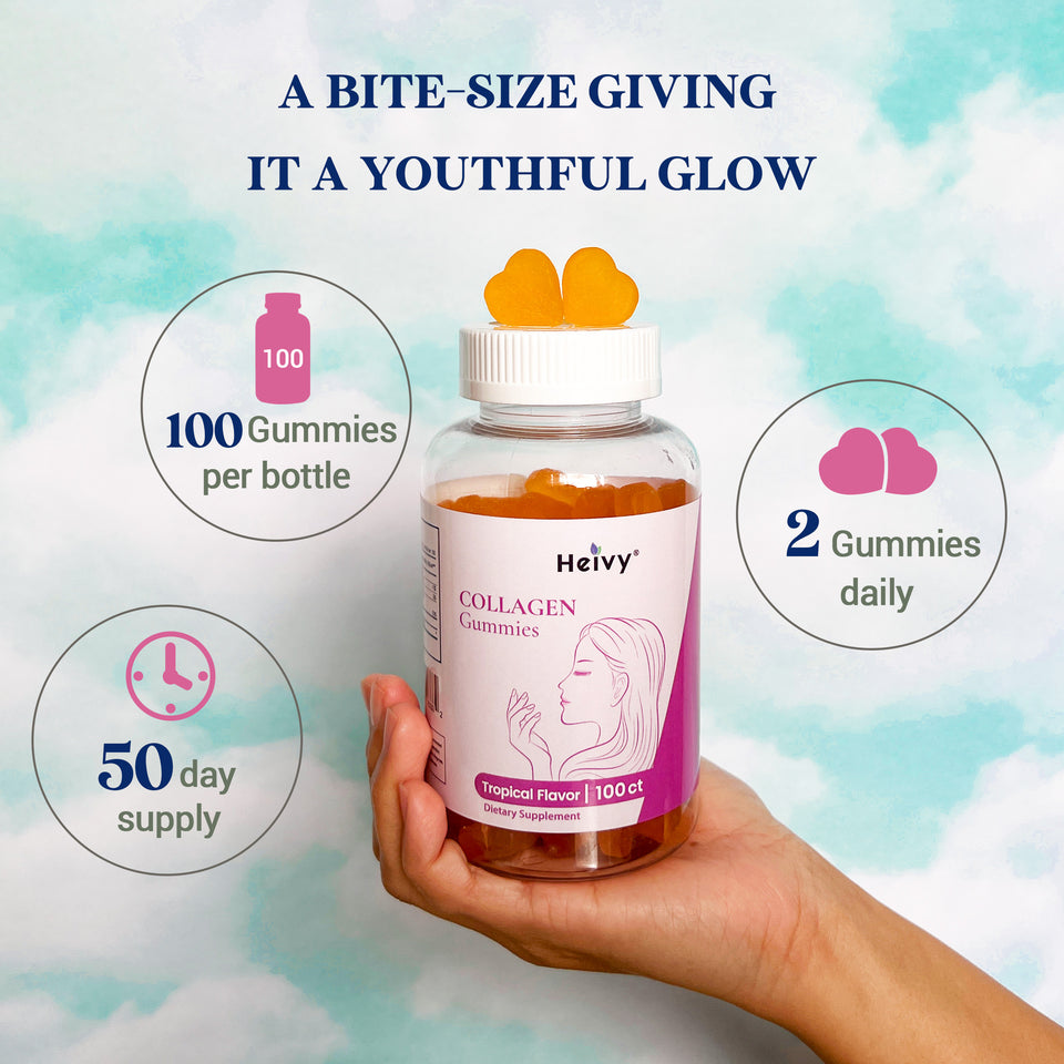 Heivy Collagen Gummies - Hair, Skin and Nails